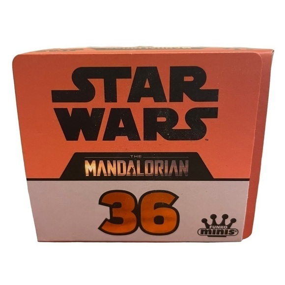 Funko Minis Star Wars The Mandalorian Grogu with Cup Bobble-Head New in Box #36 - Picture 3 of 3